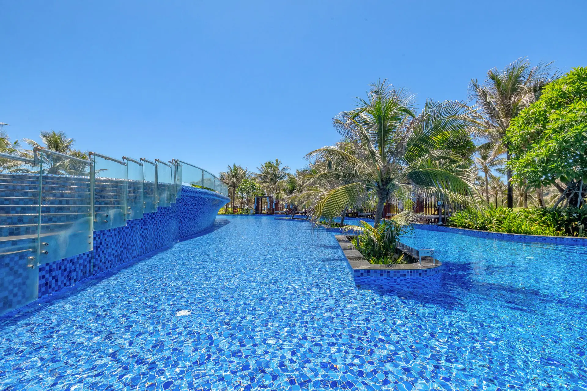 Float Between Sky and Sea at the Infinity Pool of Wyndham Grand KN Paradise 5 Kn Pool 31 sky