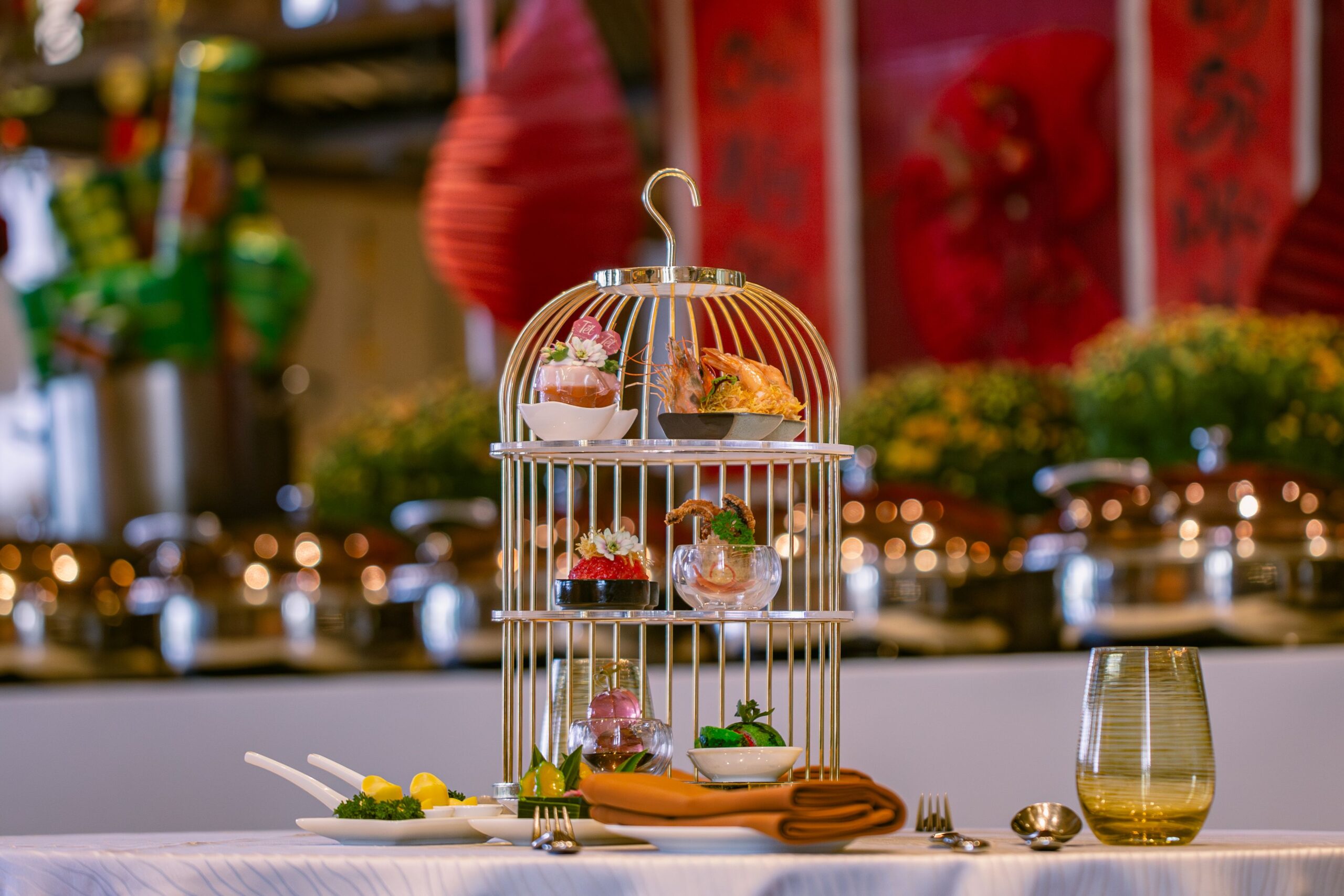 Ky Nghi Tet, Lunar New Year Afternoon Tea at Wyndham Grand KN Paradise Cam Ranh, Lunar New Year Vacation at Bai Dai